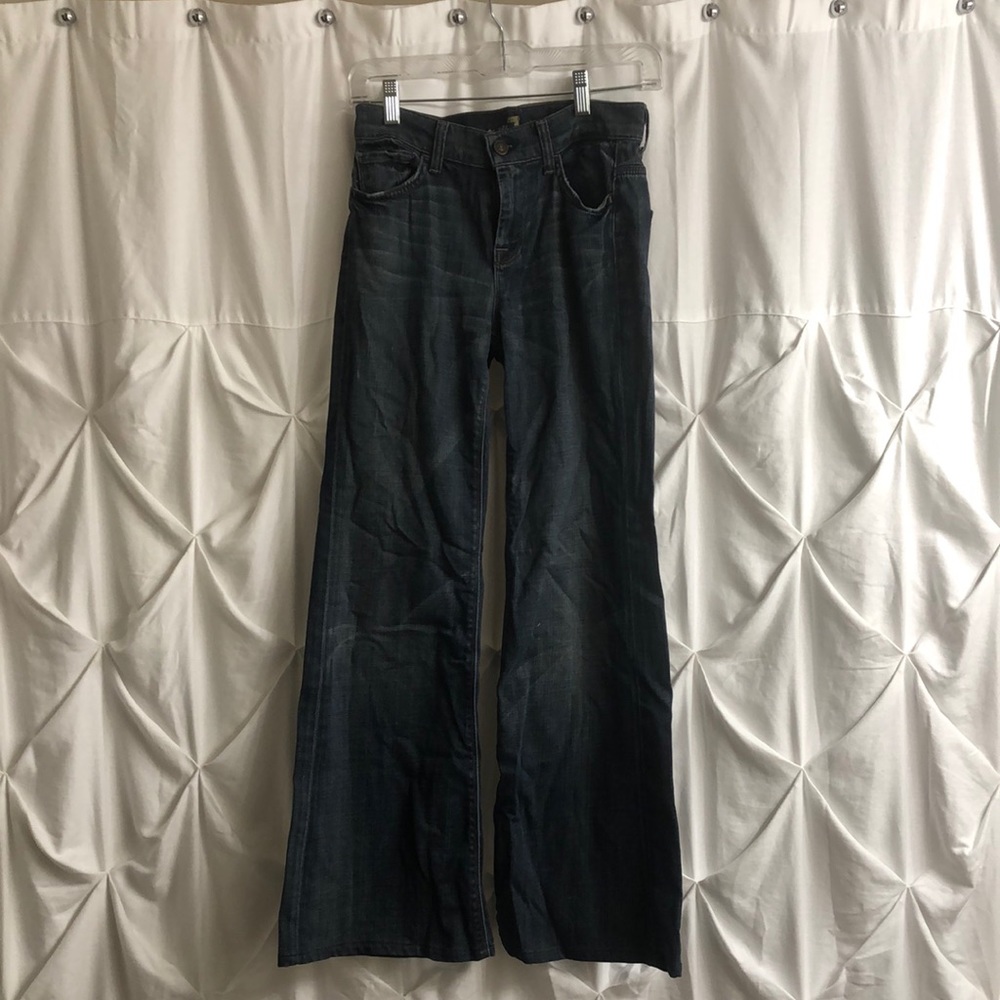 7 for All Mankind Medium Wash flare jeans